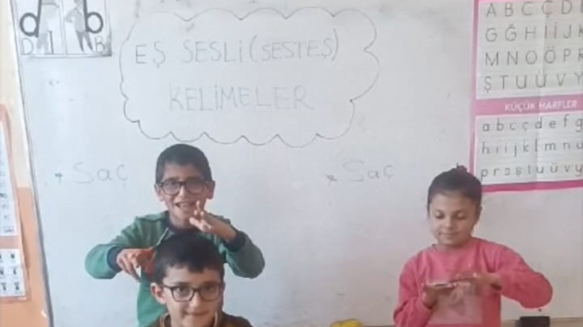 Eş Sesli Kelimeler Çalışması